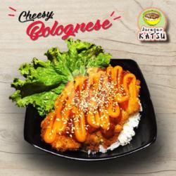 Cheesy Bolognese Katsu