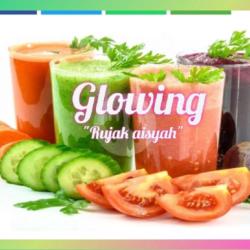 Jus Glowing Nampol Wortel Timun Tomat Kemasan Botol 350ml