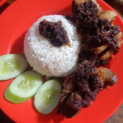 Nasi Bebek   Ati Ampela Bebek