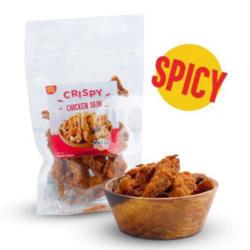 Spicy Crispy Chicken Skin