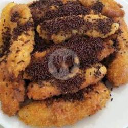 Pisang Crispy Susu Coklat