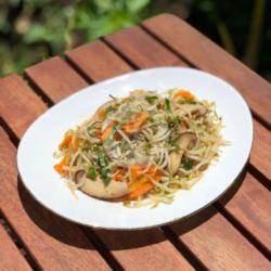 Stir Bean Sprouts  Stkm Mushroom(no Garlic, No Onion, No Msg)