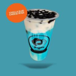 Vanilla Blue Chese Boba