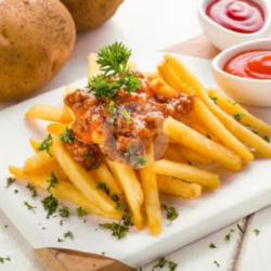 French Fries Bolognaise