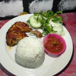 Ayam Bakar Pedas Manis   Nasi