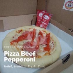 Pizza Si Centil Halal (beef Papperoni)