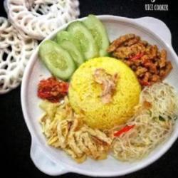 Nasi Kuning   Dadar