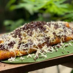 Pisang Tanduk Geprek Rasa : Susu   Coklat   Keju