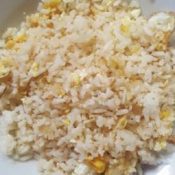 Nasgor Polos Tanpa Ayam Dan Sayur