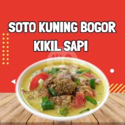 Soto Kuning Bogor Kikil Sapi