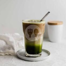 Matcha Coffee Latte