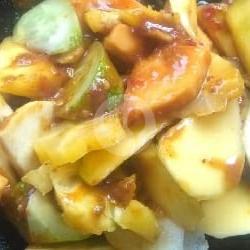 Rujak Lutis (buah) Komplit