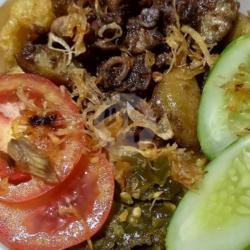 Nasi Cumi Asin Rendang Jengkol