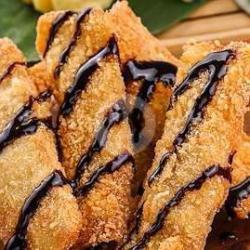 Pisang Crispy Coklat Keju