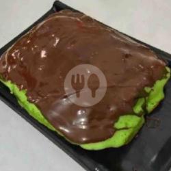 Kue Pancong Lumer Coklat Susu (pandan)