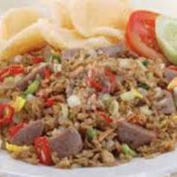 Nasi Goreng Irisan Bakso