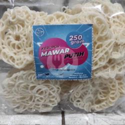 Krupuk Keriting (besar) Mawar Putih