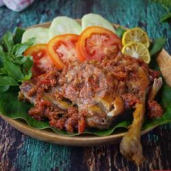 Nasi   Ayam Batokok Sambal Merah