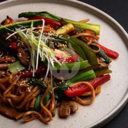 Fried Udon Wth Vegetables