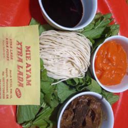 Paket Mie Ayam Mentah Xtra Lada