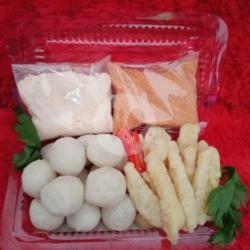 Paket A: Cimol   Stik Kentang