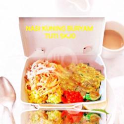 Nasi Kuning Box Telor Dadar