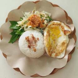 Nasi Trancam Telur  Ceplok