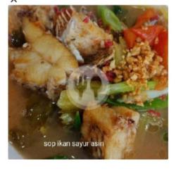 Ikan Kakap Kuah Sayur Asin