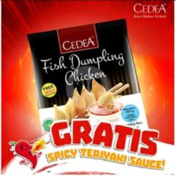 Cedea Fish Dumpling ( Chicken 200gr ) Free Saos Spicy