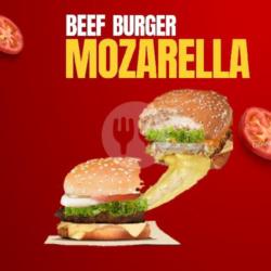 Beef Burger Mozarella