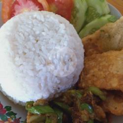 Nasi Sambel Terong Ijo