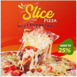 Pizza Slice Beef Pepperoni