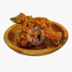 Sayap Geprek Sambal Merah