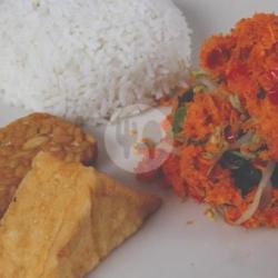 Nasi Urap   Tahu   Tempe