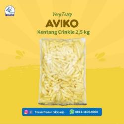 Aviko Kentang Crinkle 2.5 Kg