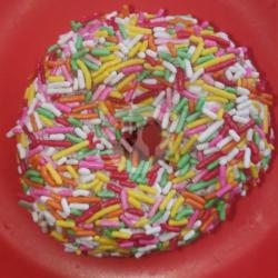 Donat Kentang Meses Rainbow