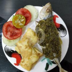 Nasi   Ikan Selar Cabe Ijo