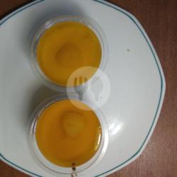 Puding Almond Lengkeng