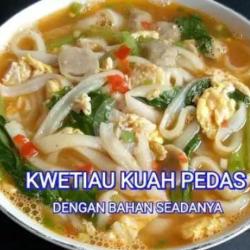 Seblak Kwetiaw Pedas