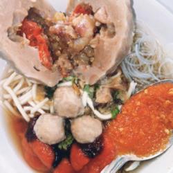 Bakso Cincang Pedas Campur