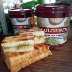 Single Mix Keju   Goldenfil Crunchy ( Chocho / Tiramisu / Green Tea / Milk )