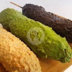 Corndog Double Moza Greentea