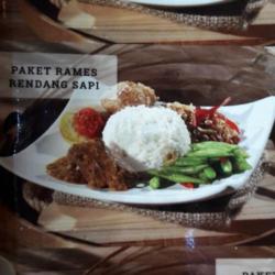 Paket Rames Rendang Sapi