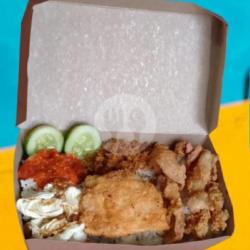 Nasi Kulit Chicken Crispy