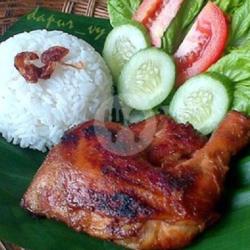 Ayam Bkar Madu Plus Nasi