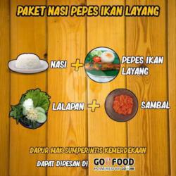 Paket Nasi Pepes Ikan Layang