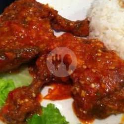 Nasi Ayam Balado Merah