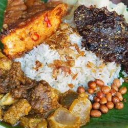 Nasi Gurih Rendang