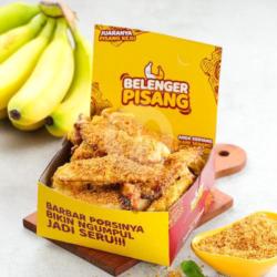 Pisang Crispy Caramel Cookies