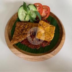 Tahu Tempe Penyet   Nasi